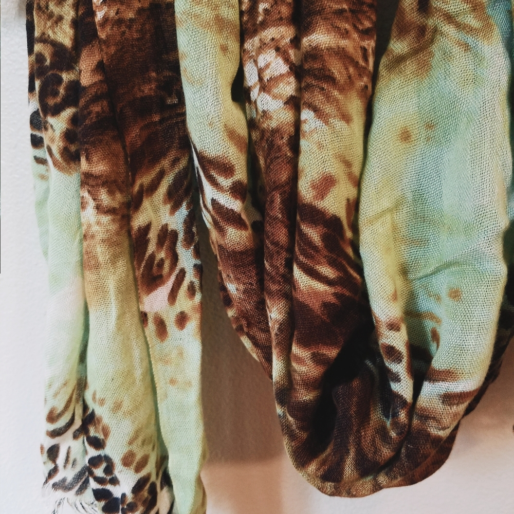 Animal Print Scarf - Picture 2 of 2